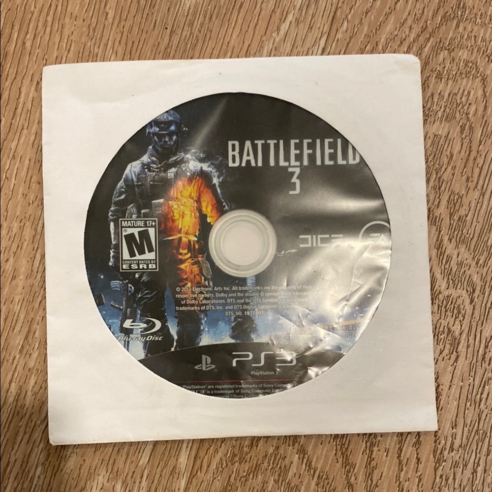 Battlefield 3 for PS3 videogame